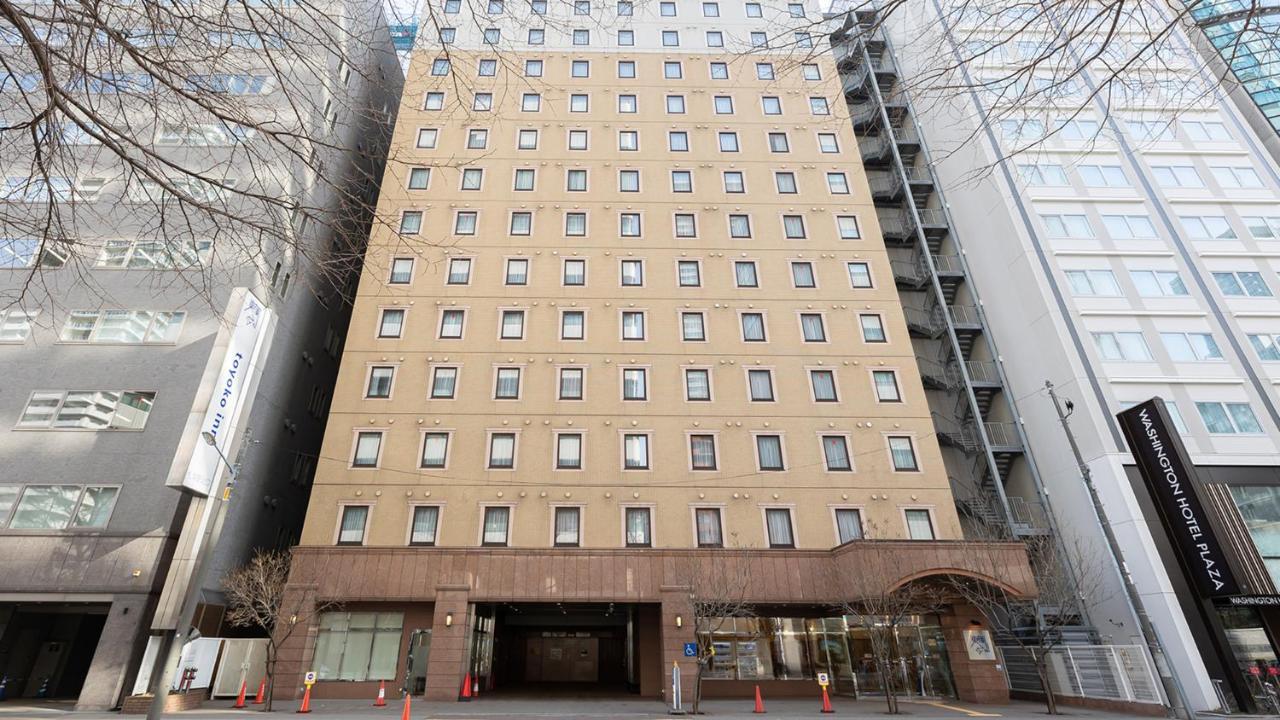 Toyoko Inn Hokkaido Sapporo-Eki Kita-Guchi Ngoại thất bức ảnh