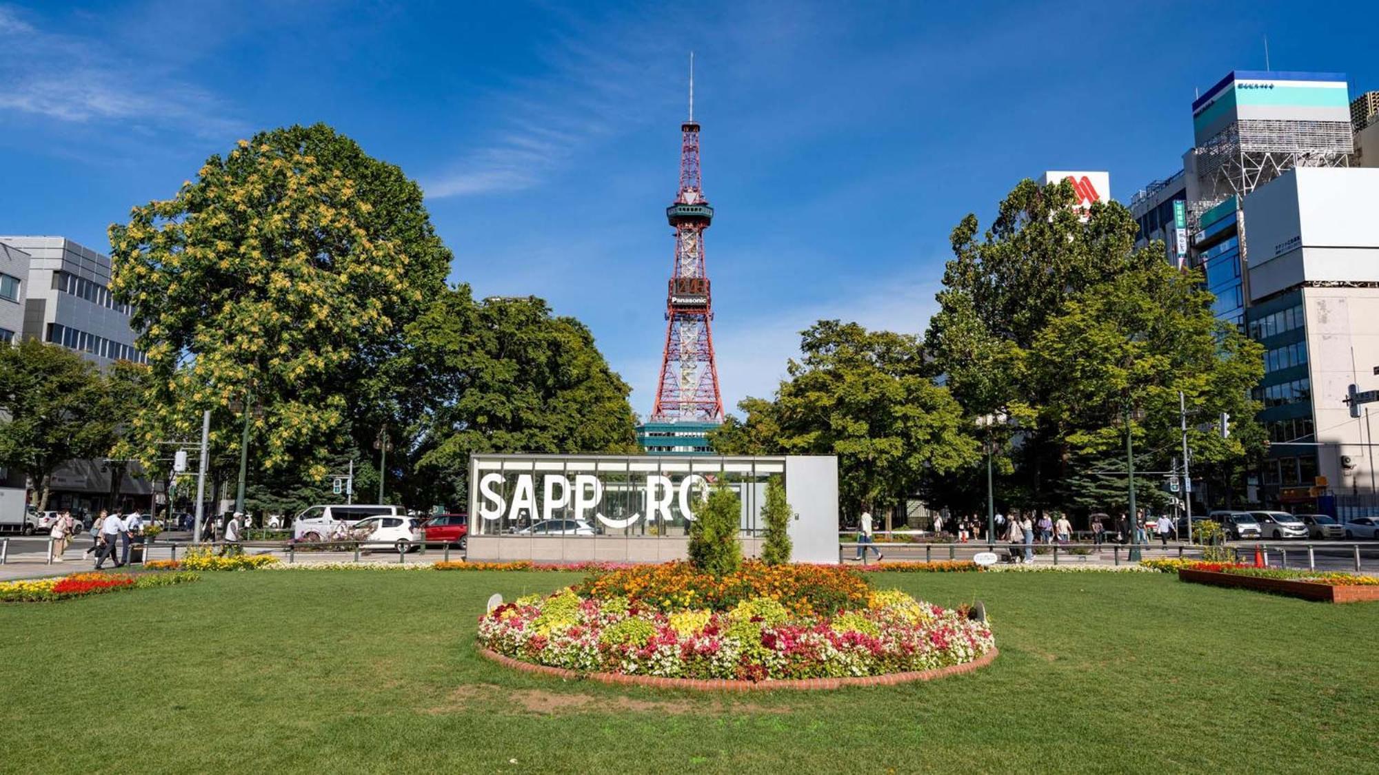 Toyoko Inn Hokkaido Sapporo-Eki Kita-Guchi Ngoại thất bức ảnh